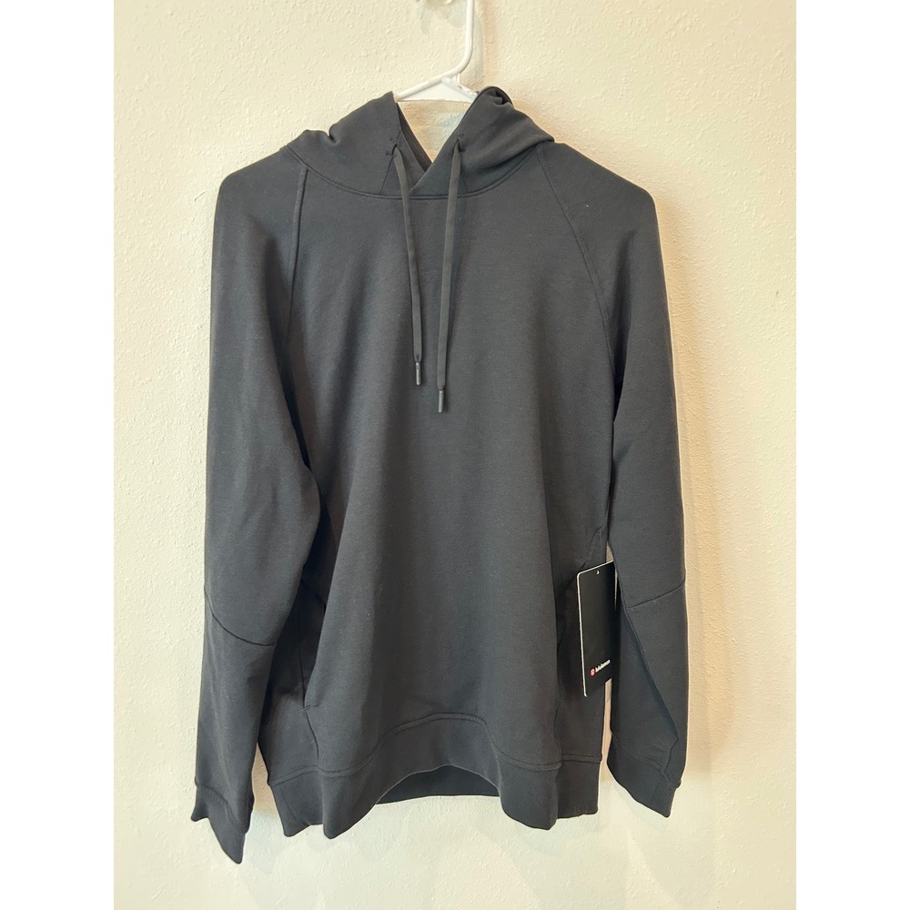 Lululemon City Sweat Pullover Hoodie Black Mens Size Small NWT